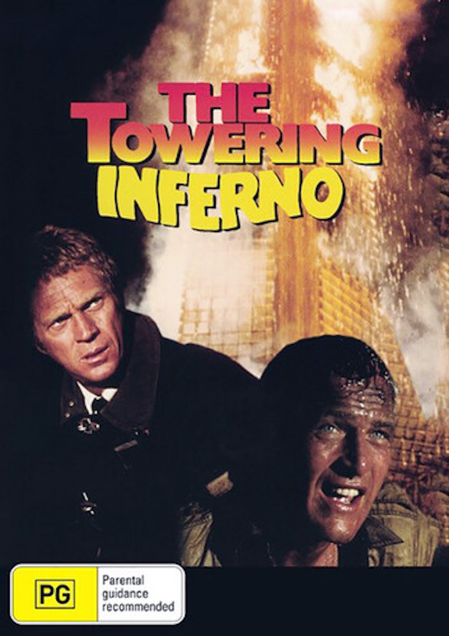 The Towering Inferno Steve McQueen Paul Newman DVD New The Towering Inferno Steve McQueen Paul Newman DVD New