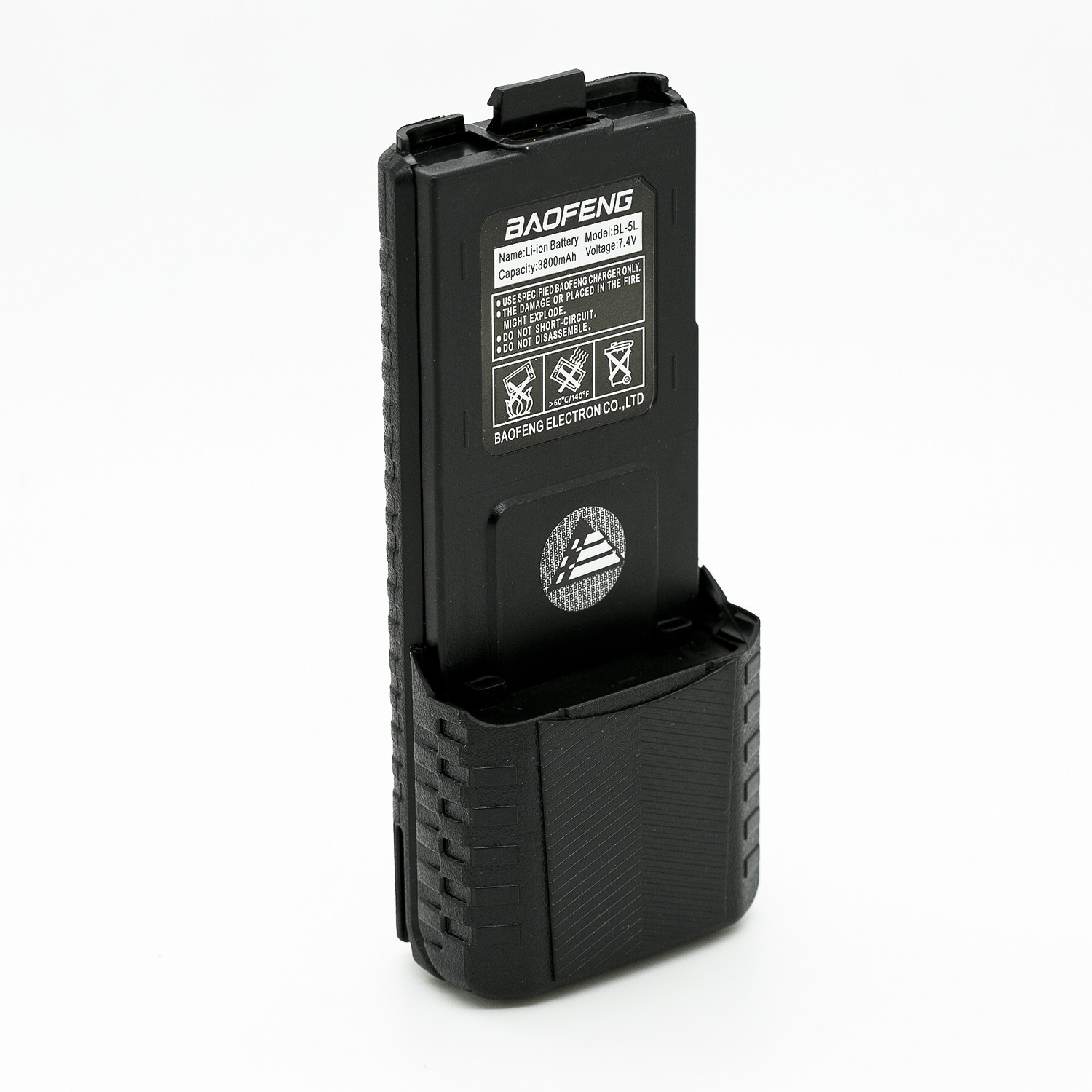 7.4V 3800mAh Li-Ion Extended Battery for Baofeng BL-5L, BF-F8HP, UV-5R-L