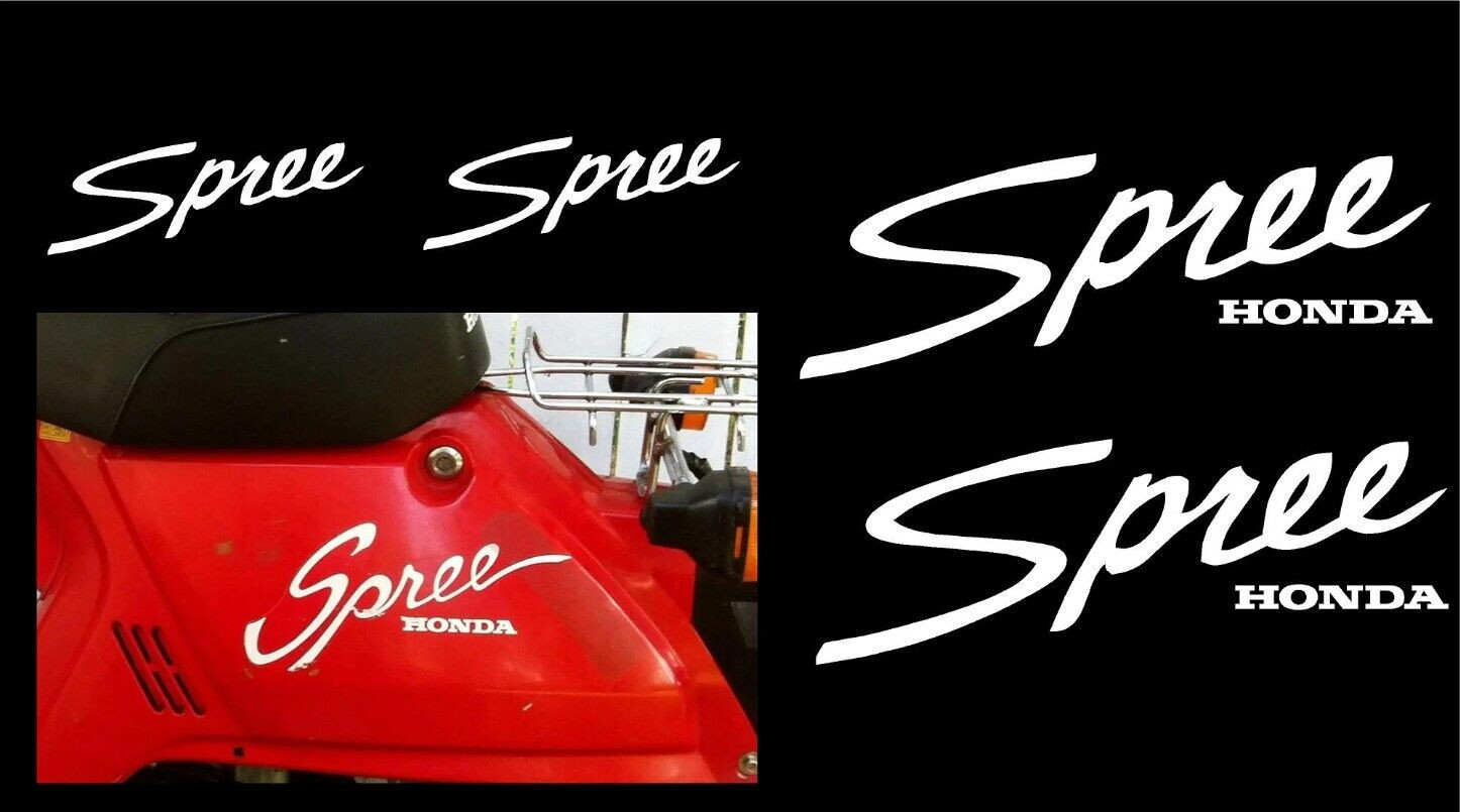 Fits 1985-87 Honda Spree (4) Decals Graphics Eve Nifty 50 NQ 85 86 87 Fits 1985-87 Honda Spree (4) Decals Graphics Eve Nifty 50 NQ 85 86 87