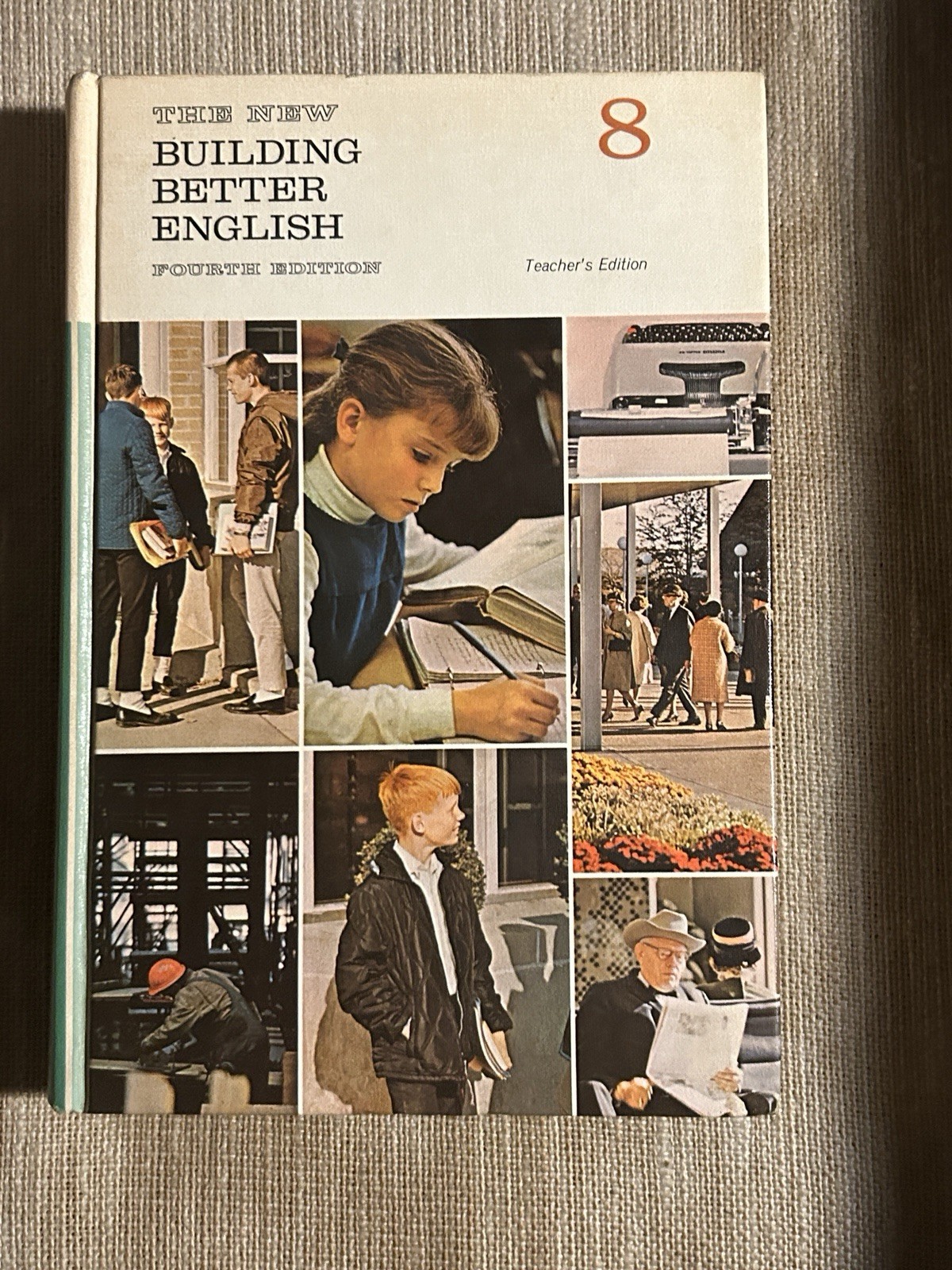 Vintage English Grammar Textbook ‘The New Building Better English 8’ TAE HC 1965