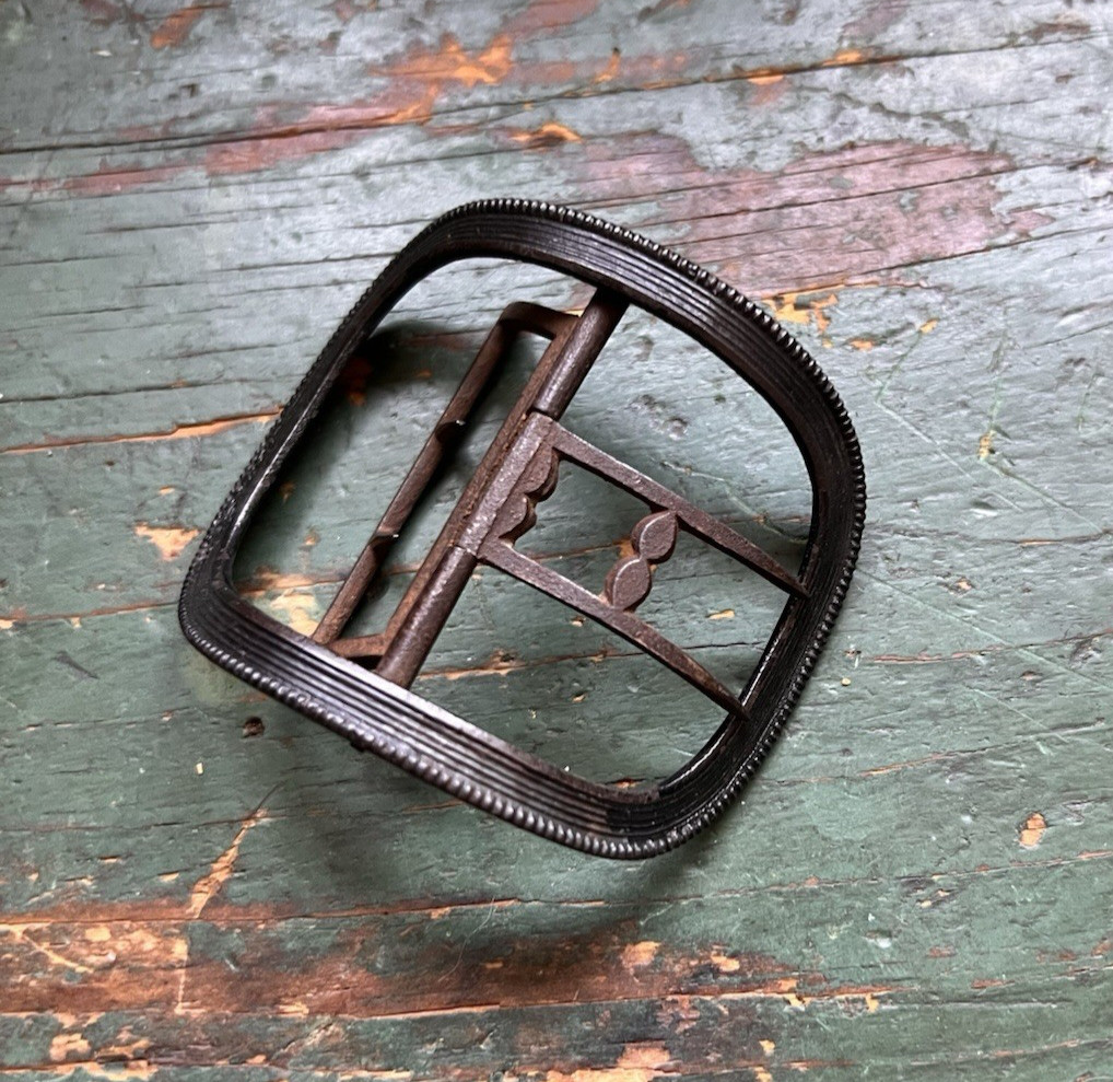 Antique Rev War Era 1700s Shoe Buckle 18th Century Shoe Buckle