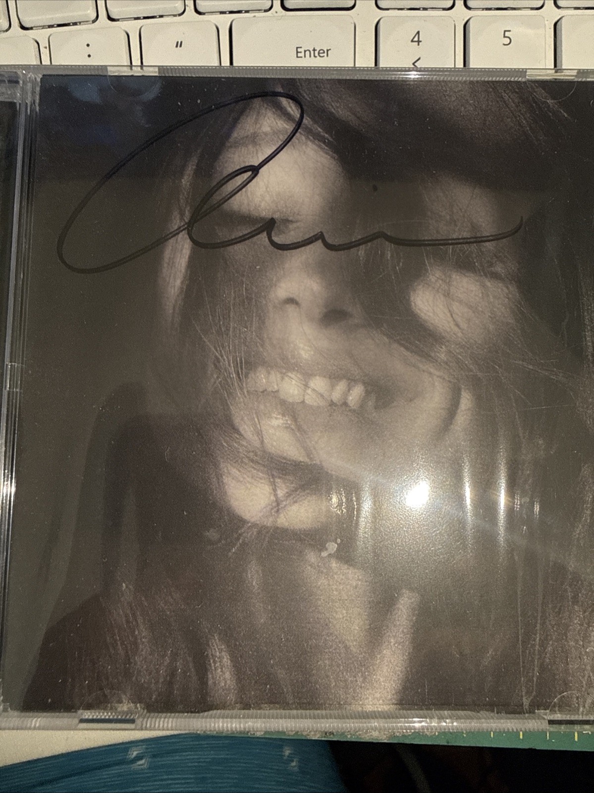 Ariana Grande PETAL SIGNED CD EXCLUSIVE - BLACK SIGNATURE - SEALED SHIPS FAST