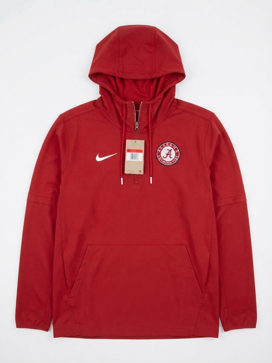 NWT NIKE ALABAMA CRIMSON TIDE FOOTBALL JACKET HOODIE SZ L MSRP $120