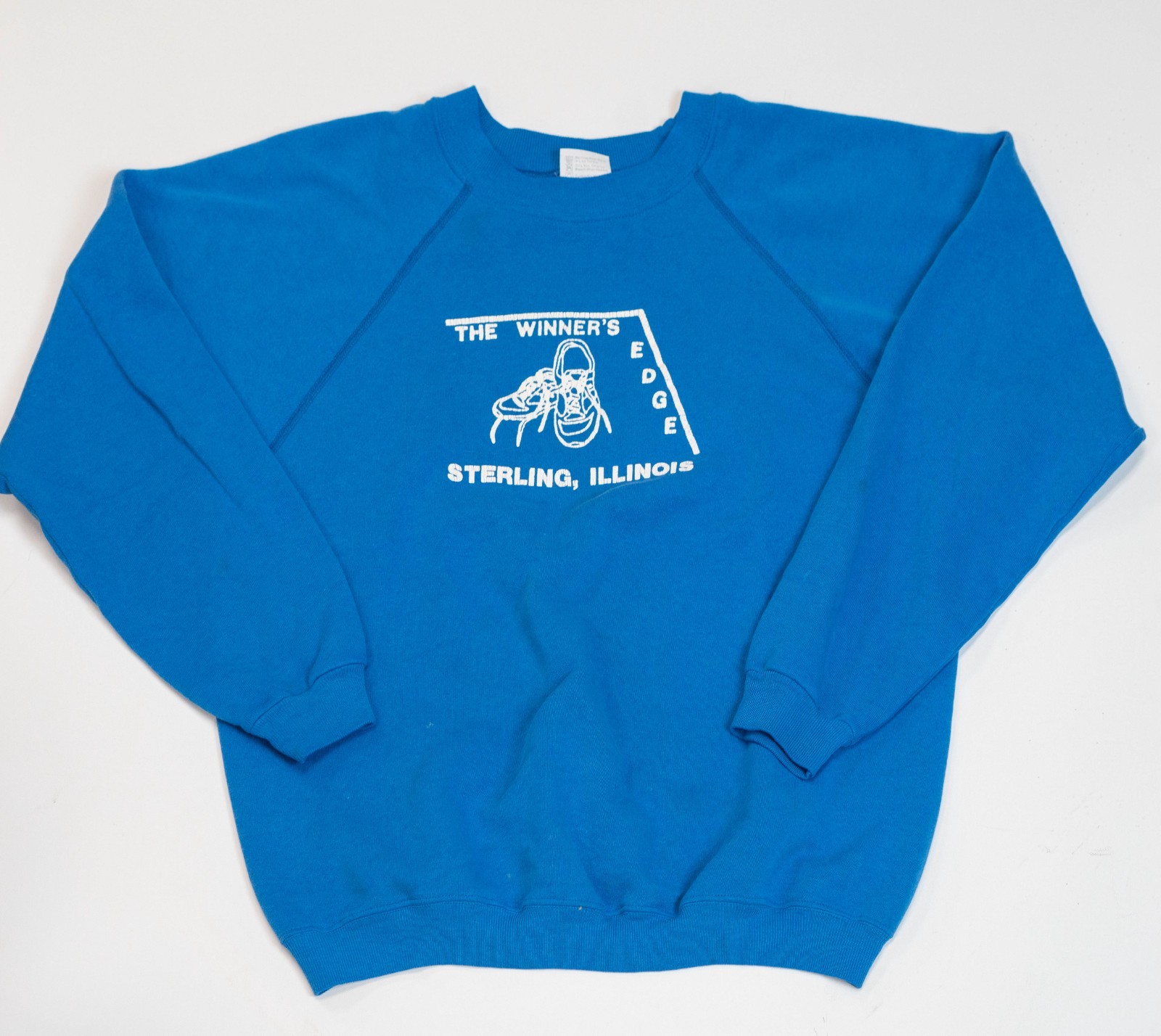 True Vintage 80s Sterling Illinois Crewneck Size XL Winner\'s Raglan Sweatshirt True Vintage 80s Sterling Illinois Crewneck Size XL Winner\'s Raglan Sweatshirt