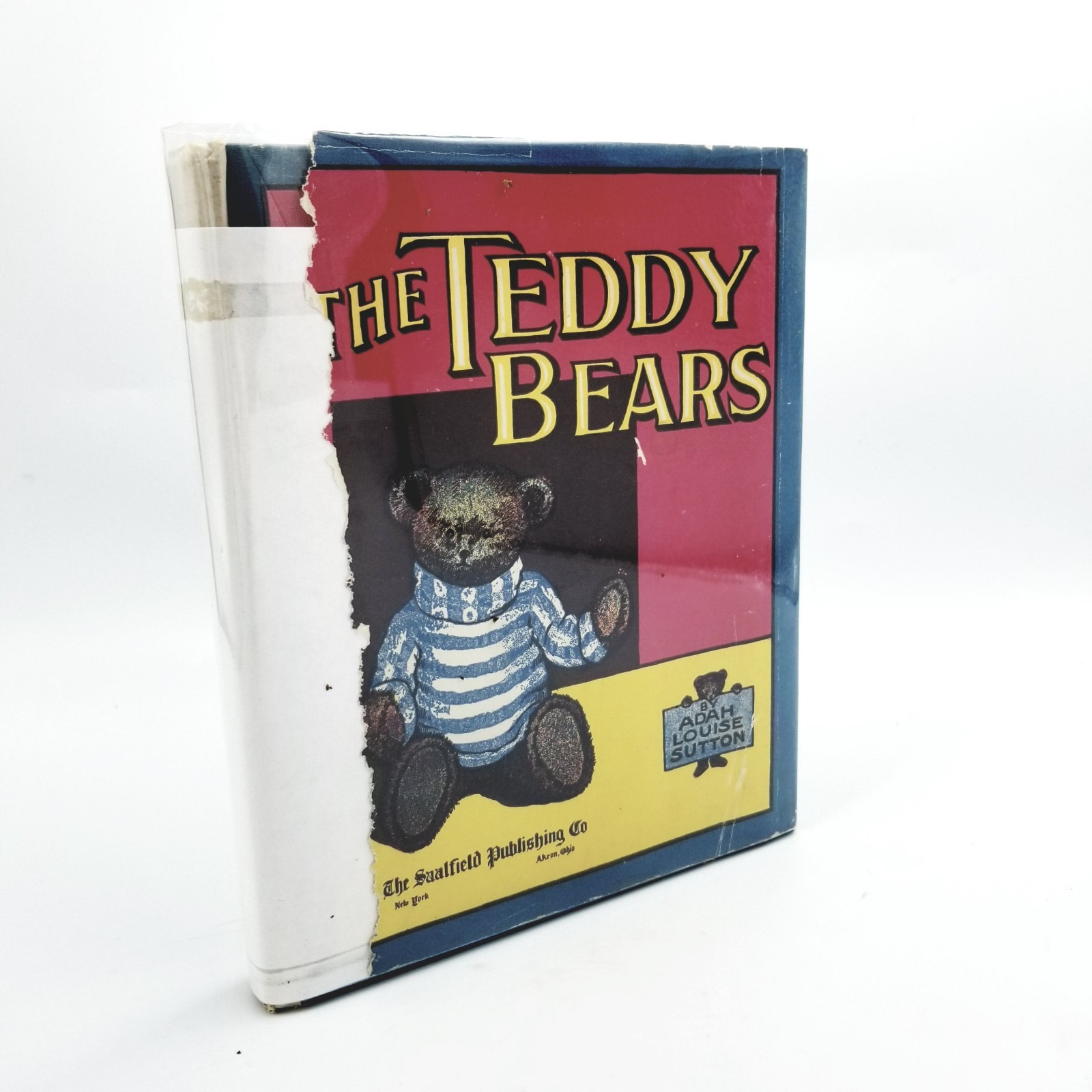 The Teddy Bears Adah Sutton 1907 Saalfield Illustrated Antique HCDJ