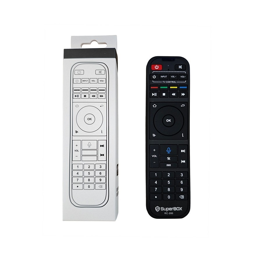 For SuperBox Remote Bluetooth Voice Control: S5 Max, S6 Max, Elite, Ultra