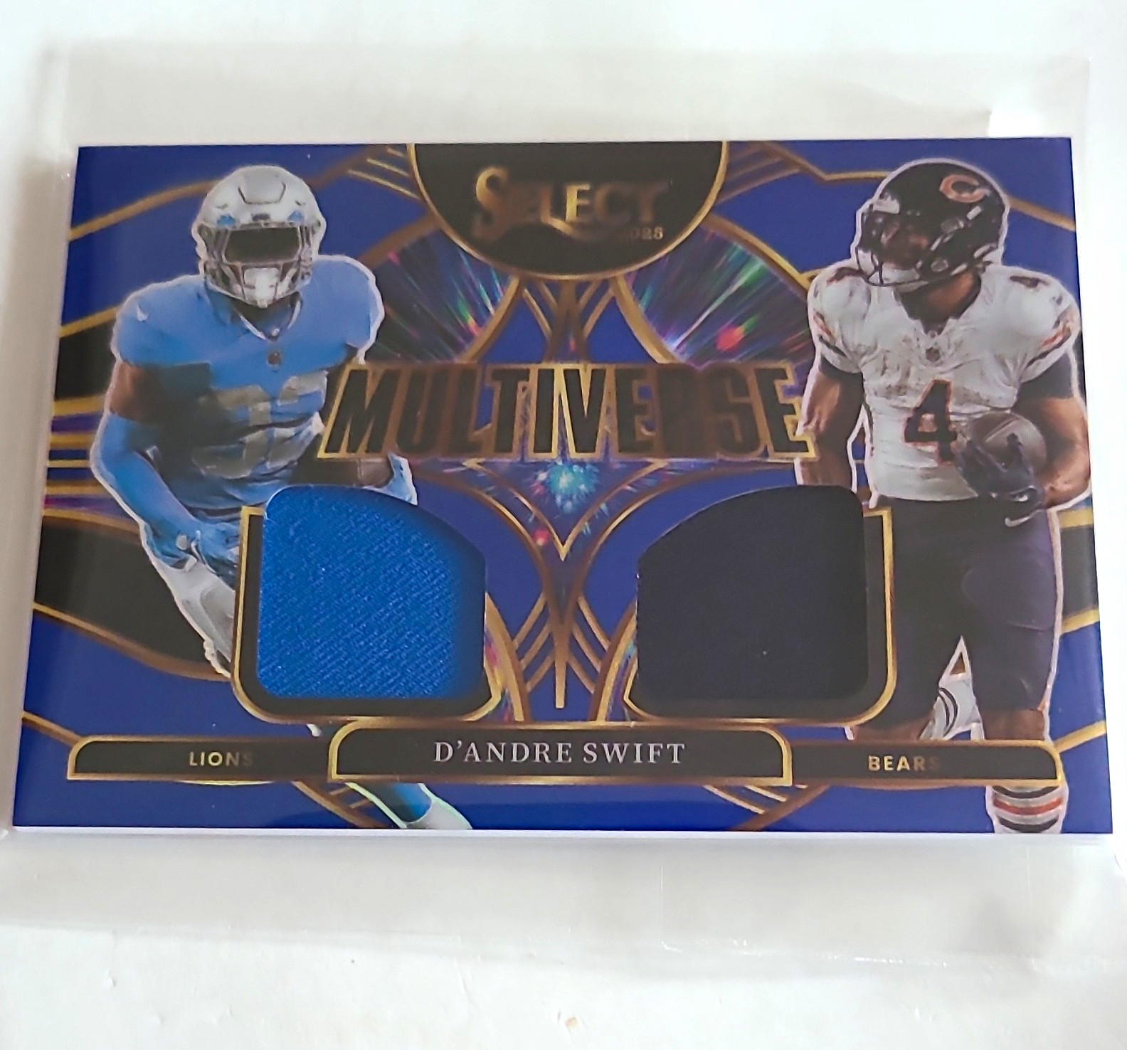 Panini Select 2025 - D\'Andre Swift Multiverse Prizm Memorabilia #MVJ-DST