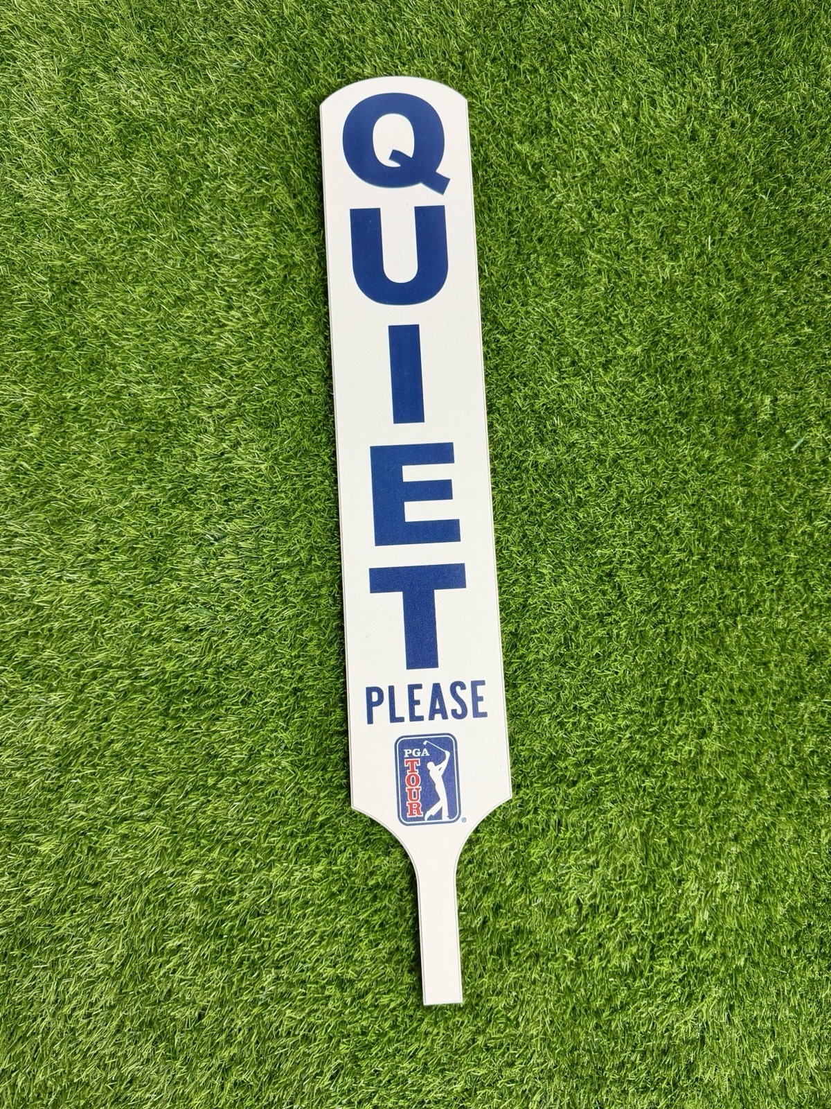 Golf PGA Tour Quiet Please Paddle Sign Man Cave Golf Office Wall Decor Licensed