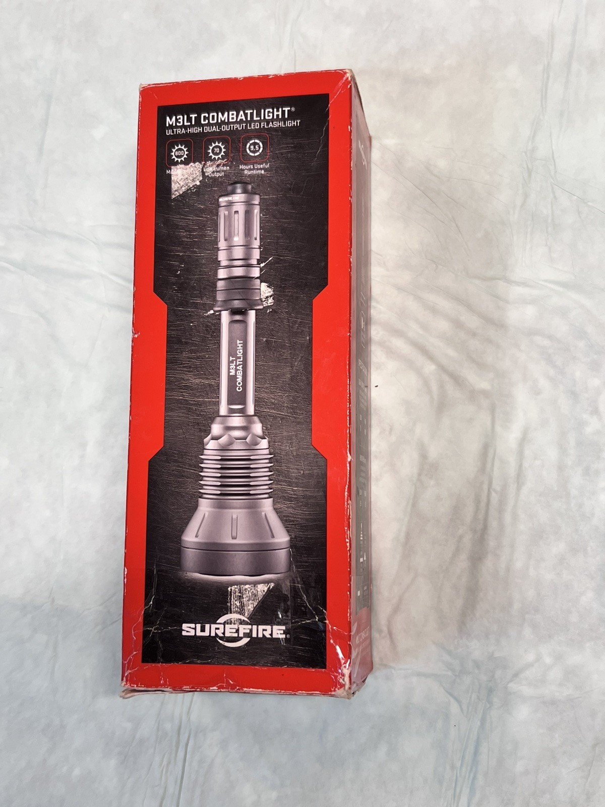 SureFire M3LT CombatLight Flashlight w/ Box & Manual