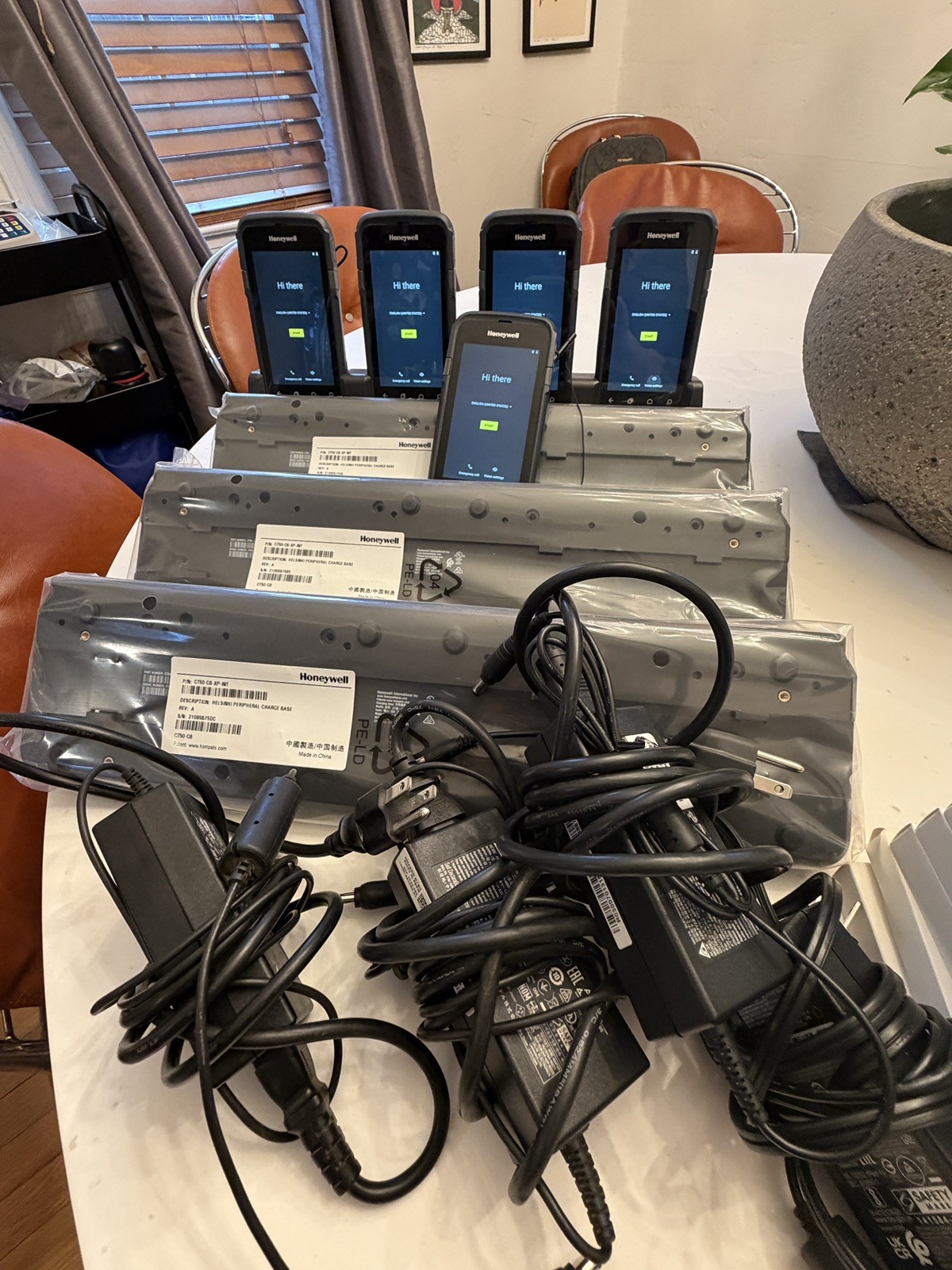Set of 5 lightly Used Honeywell Dolphin CT60 Mobile Handheld Computer/Scanner Set of 5 lightly Used Honeywell Dolphin CT60 Mobile Handheld Computer/Scanner