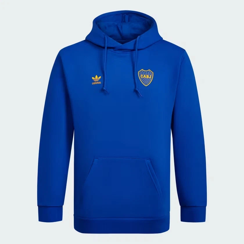 BOCA JUNIORS HOODIE ORIGINALS 2024 - ADIDAS OFFICIAL IL1048 - ASK FOR SIZES
