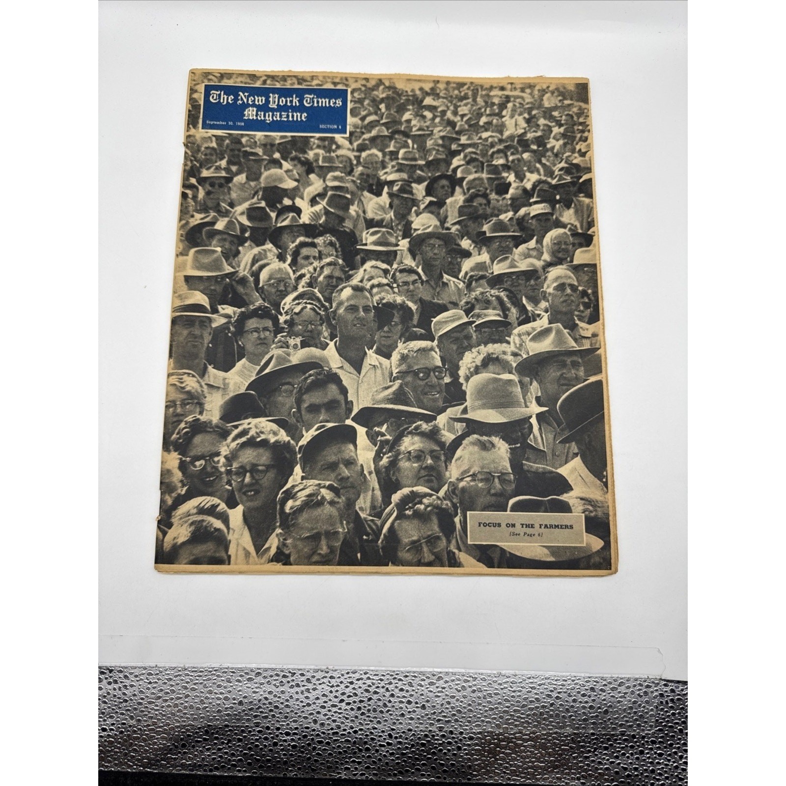 Nice Sept 30 1956 New York Times Magazine NYC Fashion ART POLITICS Advertising Nice Sept 30 1956 New York Times Magazine NYC Fashion ART POLITICS Advertising