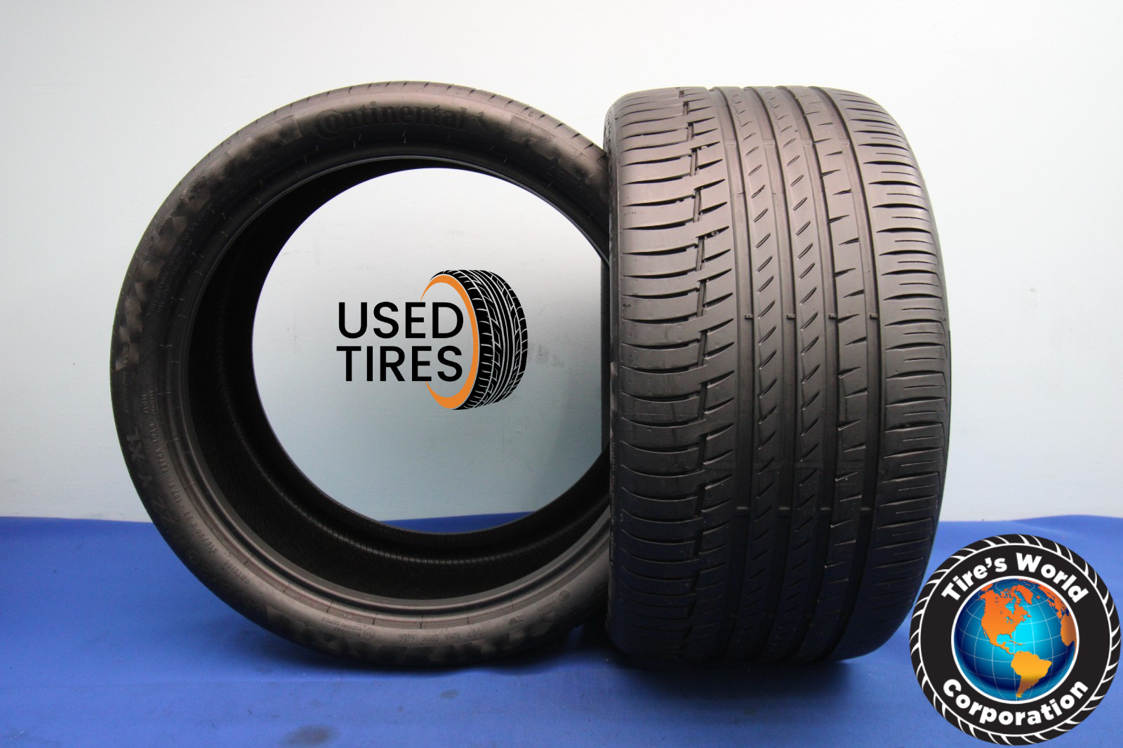 2 Used Continental Premium Contact 6 ★ 315/30R22 315/30/22 3153022 Y XL 107Y