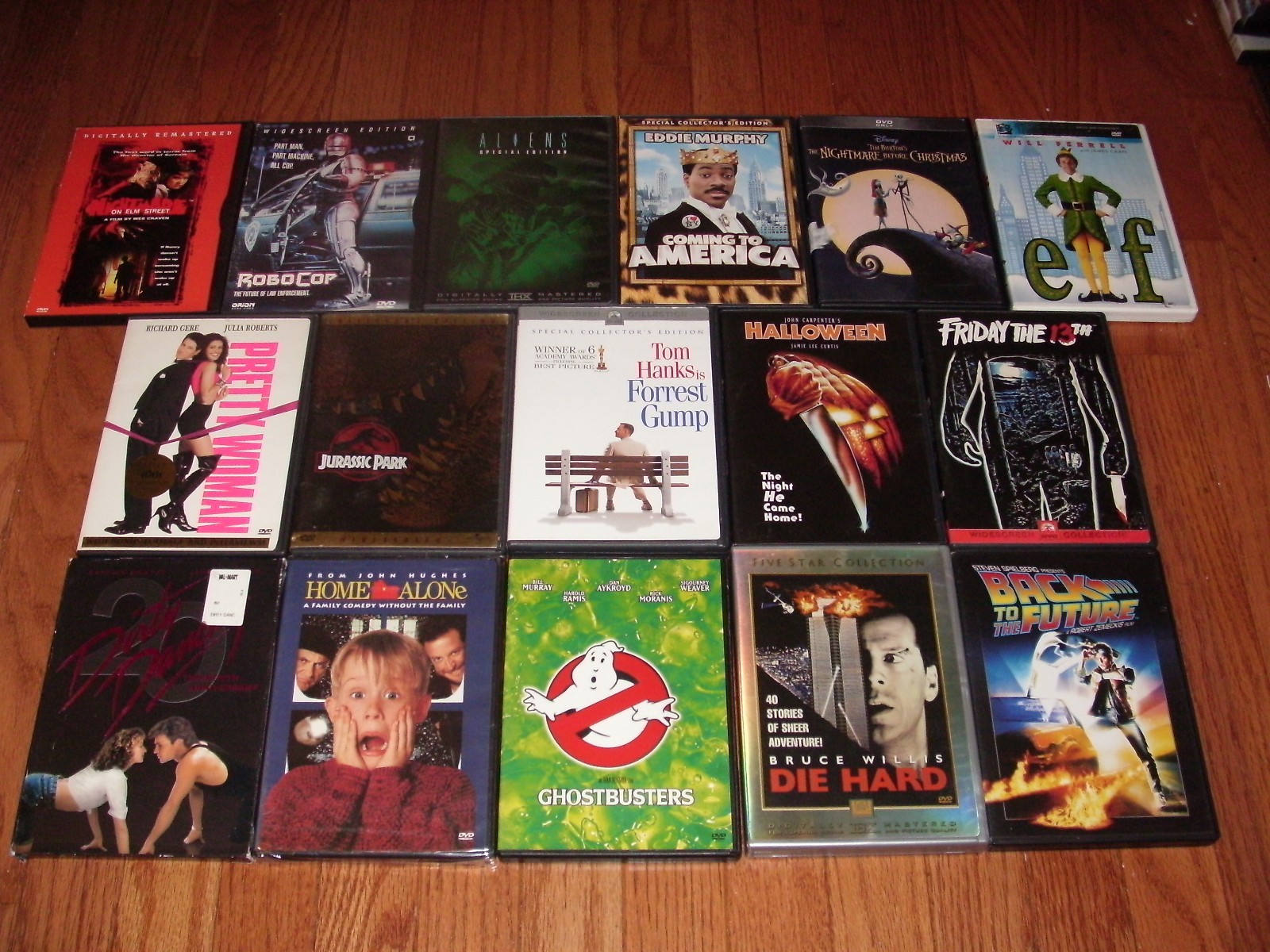 Complete 16 piece Netflix The Movies that Made Us set on DVD. Dirty Dancing- Elf