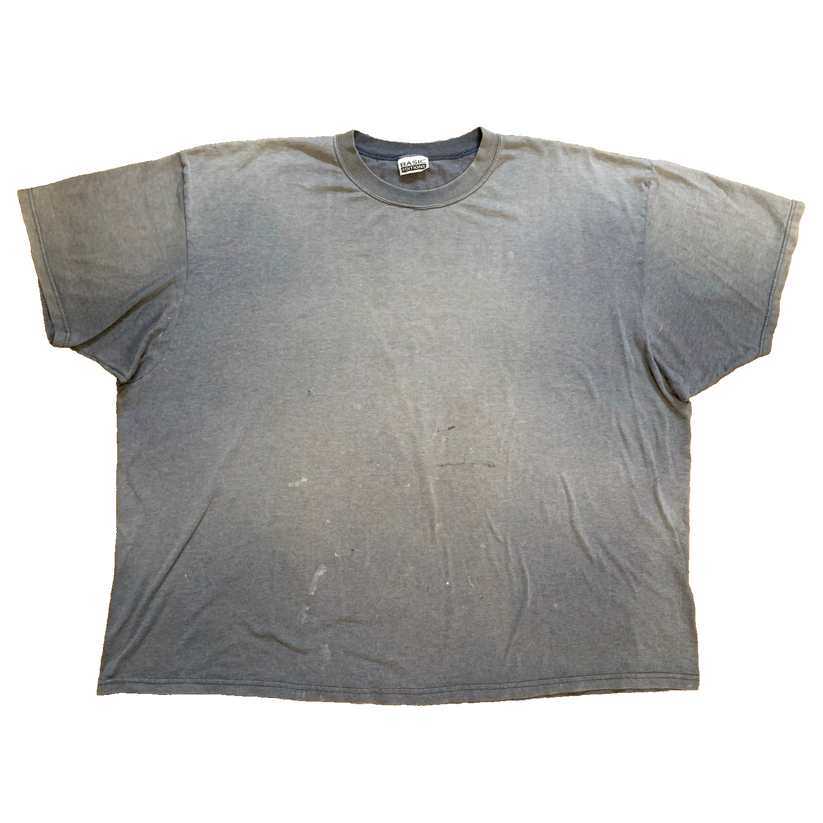 Vtg Gradient Distressed T-Shirt Crazy Sun Faded Grunge Worn Hole Burnout Tee 3XL Vtg Gradient Distressed T-Shirt Crazy Sun Faded Grunge Worn Hole Burnout Tee 3XL