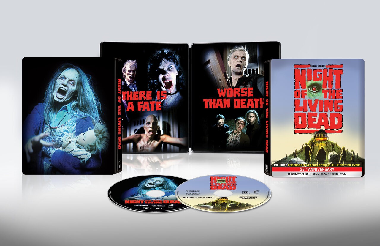Steelbook Night of the Living Dead (4K UHD/Blu-ray + Digital) NEW Steelbook Night of the Living Dead (4K UHD/Blu-ray + Digital) NEW