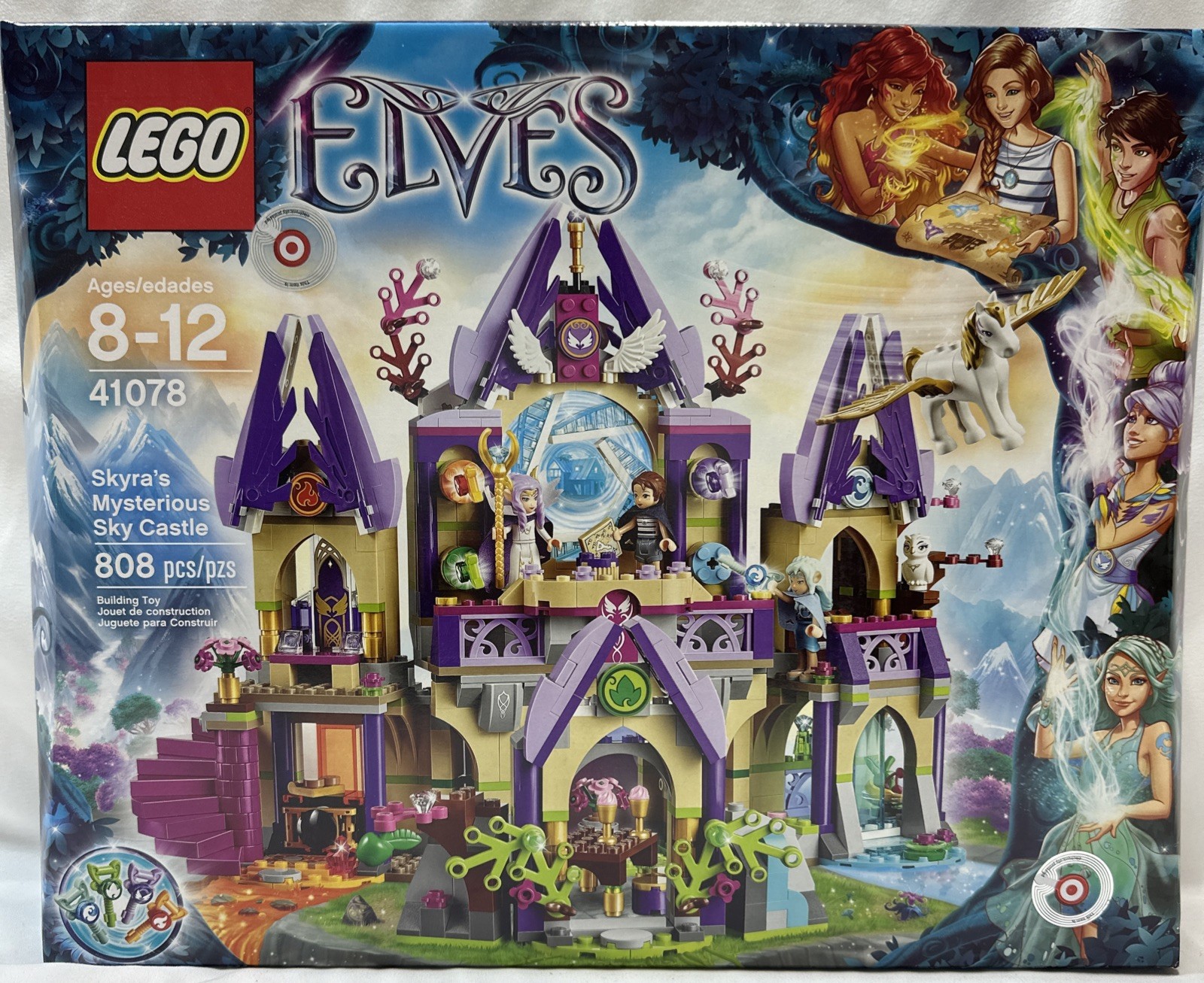 BNIB Retired Sealed LEGO Elves: Skyra\'s Mysterious Sky Castle (41078) BNIB Retired Sealed LEGO Elves: Skyra\'s Mysterious Sky Castle (41078)