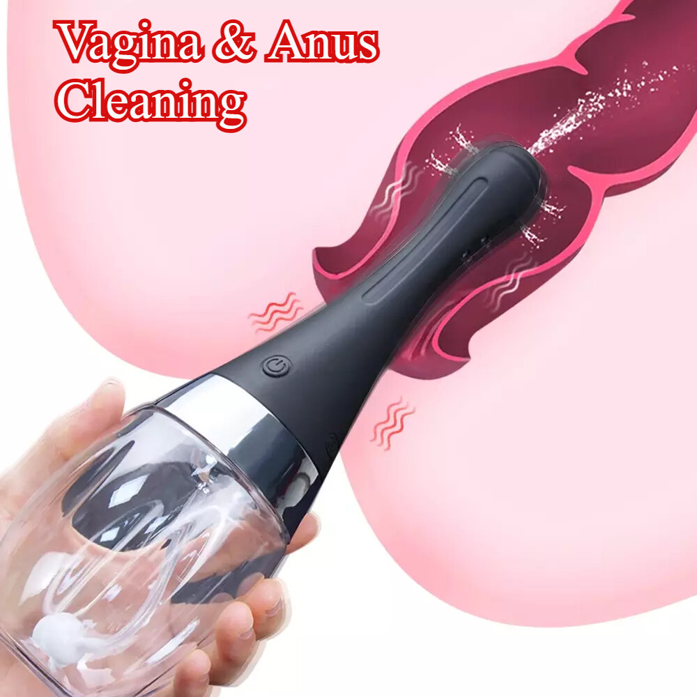 Automatic Enema Bulb Anal Vaginal Cleaner Tool Silicone Douche Cleaner Enema Kit Automatic Enema Bulb Anal Vaginal Cleaner Tool Silicone Douche Cleaner Enema Kit