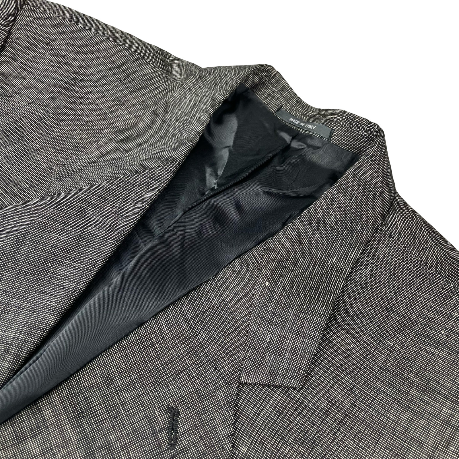 VTG Carlo Palazzi Men’s 100% Linen 2-Button Blazer Gray • Italy • 46R US VTG Carlo Palazzi Men’s 100% Linen 2-Button Blazer Gray • Italy • 46R US