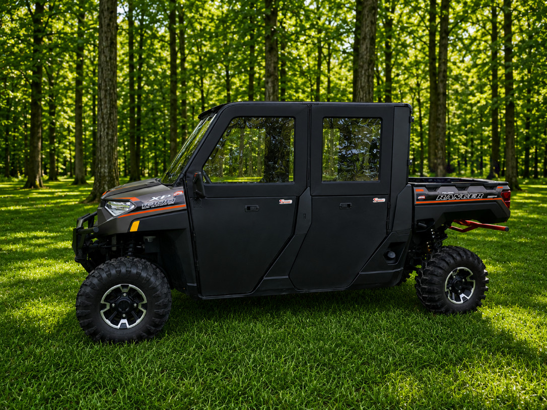 Polaris Ranger 1000 crew 2019-26 Full 4 door kit metal lower with removable tops