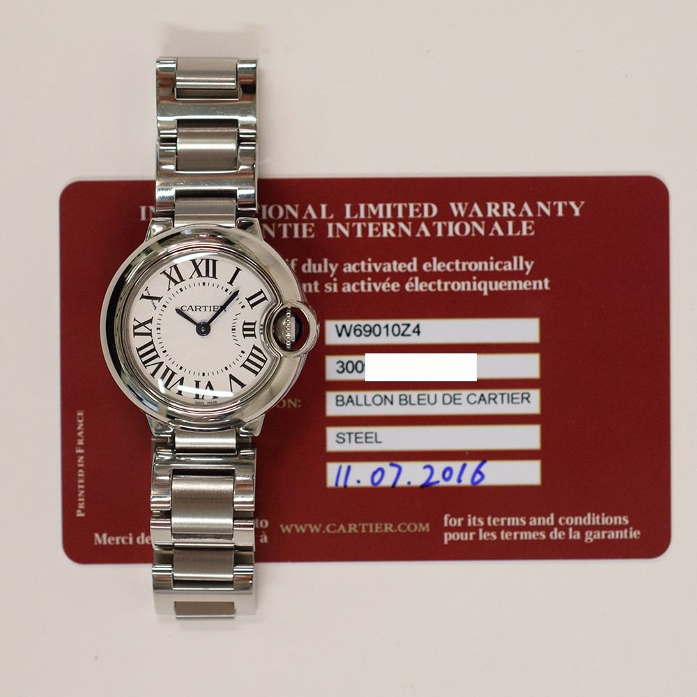 Cartier W69010Z4 Ballon Bleu de Cartier 28mm Steel