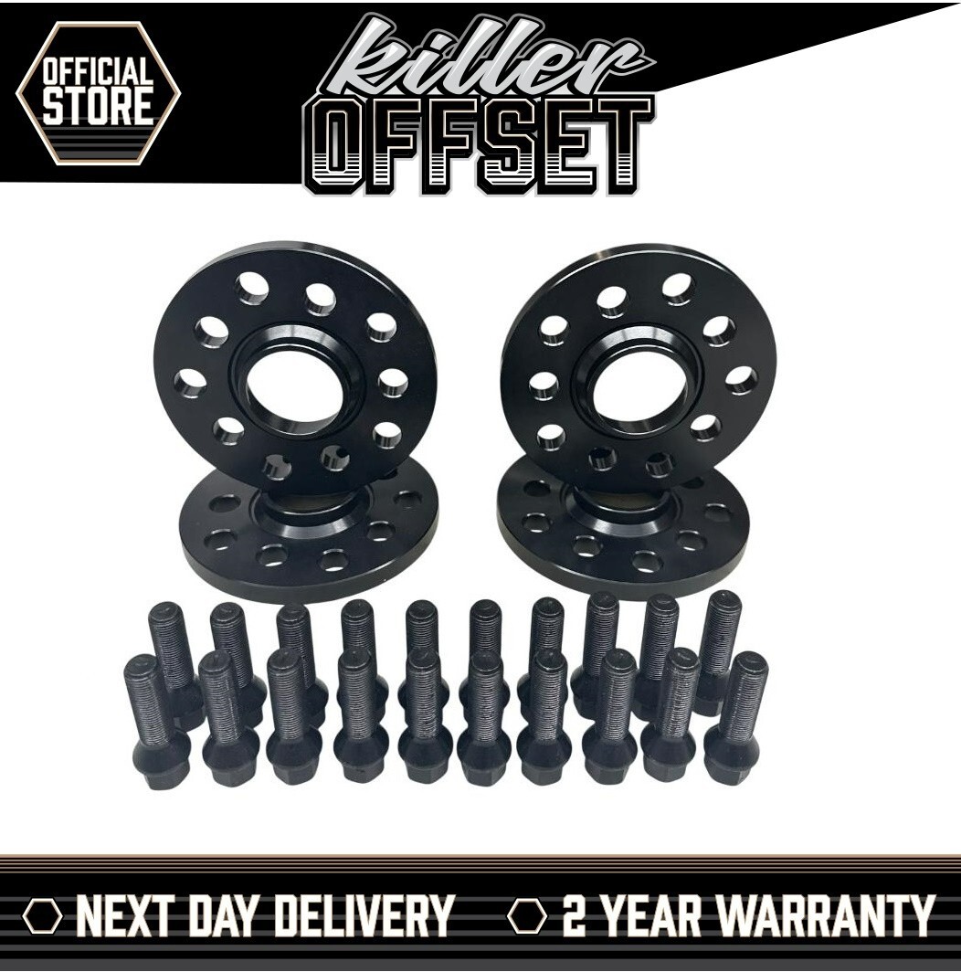 Killer Offset Wheel Spacers 10mm 12mm Bmw 5x112 66.6 G20 G22 G80 G81 G82 G30 G12