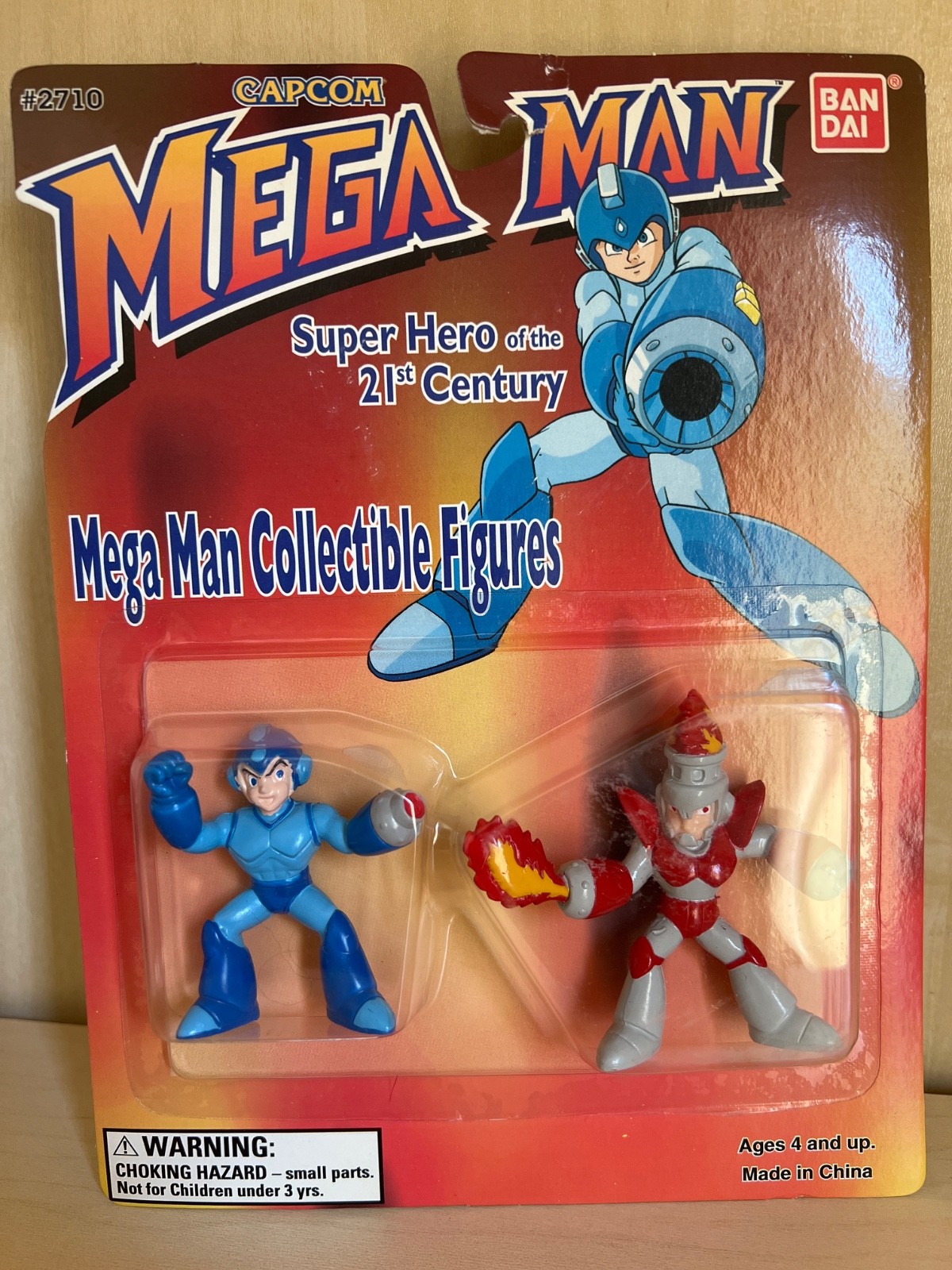 Mega Man 1995 Fireman Bandai Collectible Figure 5 LOT Capcom NES Card Vintage Mega Man 1995 Fireman Bandai Collectible Figure 5 LOT Capcom NES Card Vintage