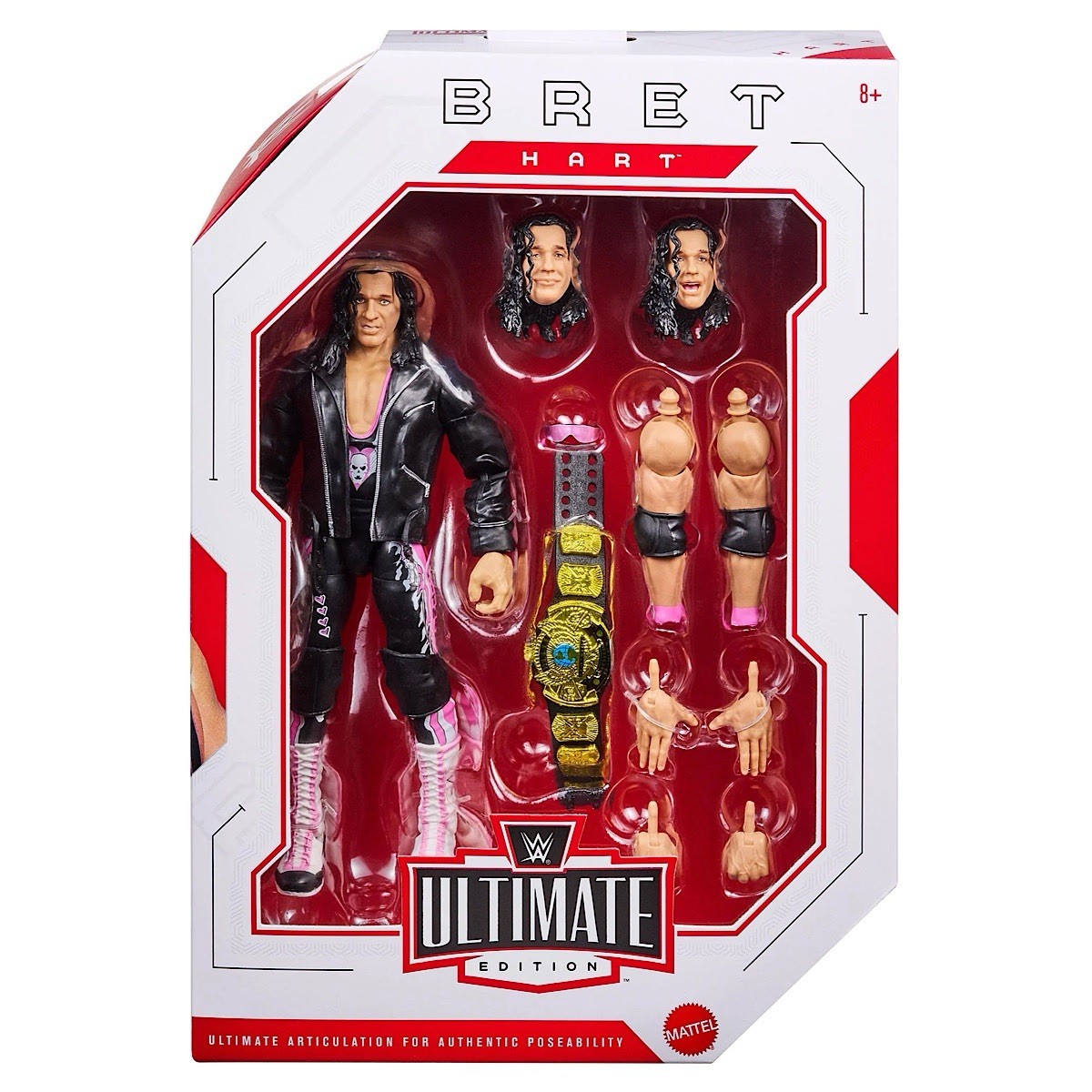 Bret Hitman Hart WWE Mattel Ultimate Edition Greatest Hits Series 9 Figure