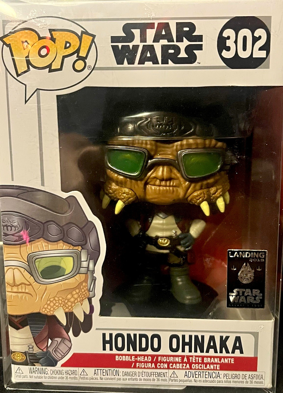 Funko Pop Star Wars Galaxy’s Edge Hondo Ohnaka #302 Disney Exclusive (GRAIL) Funko Pop Star Wars Galaxy’s Edge Hondo Ohnaka #302 Disney Exclusive (GRAIL)