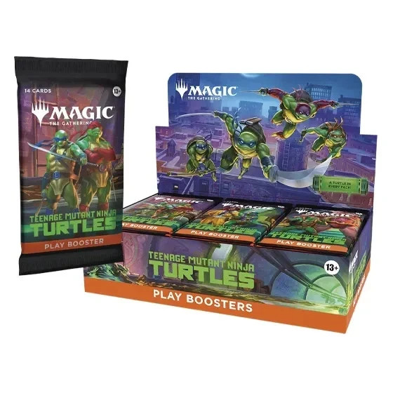 Play Booster Box Teenage Mutant Ninja Turtles TMNT MTG Sealed new Play Booster Box Teenage Mutant Ninja Turtles TMNT MTG Sealed new