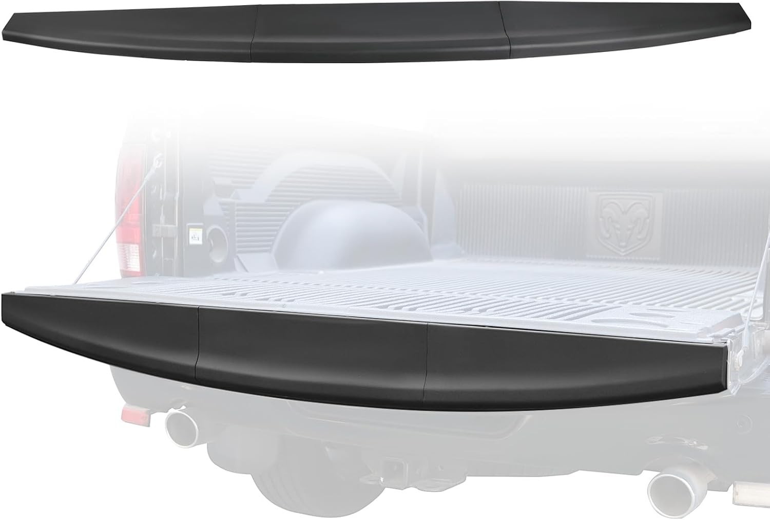 Moldura de alerón para portón trasero para Dodge Ram 1500 2500 3500 2009-2019
