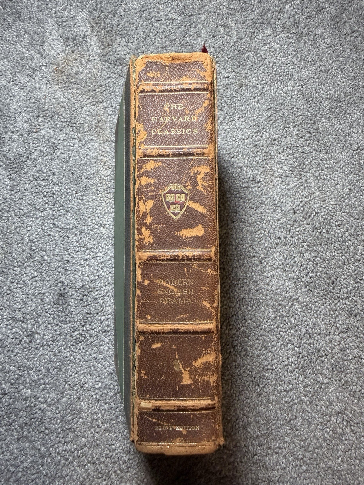 Harvard Classics Modern English Drama 1909 Leather Illustrated