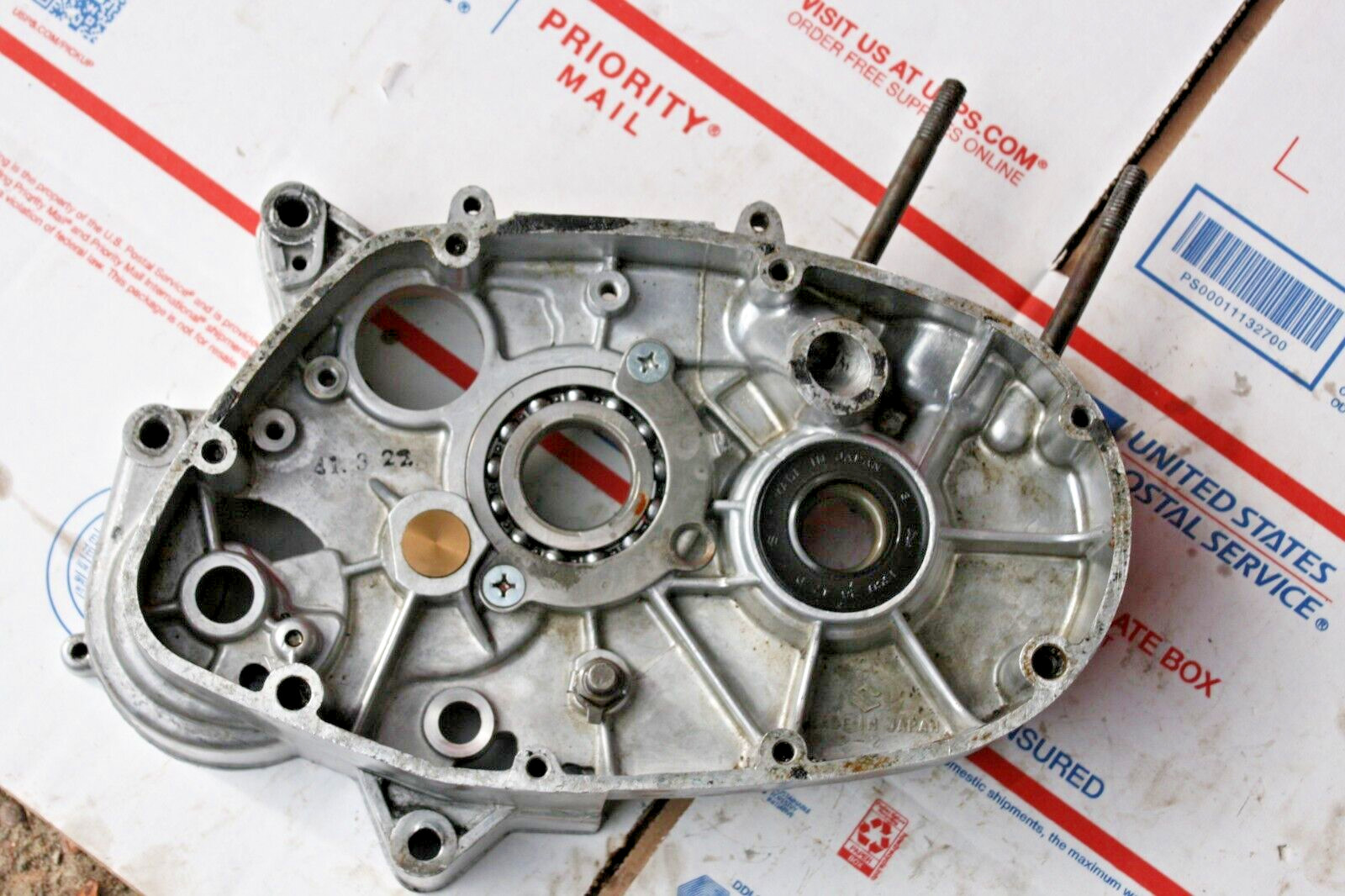 1966 SUZUKI B100  OEM ENGINE CASE  W/VIN#B100-54114