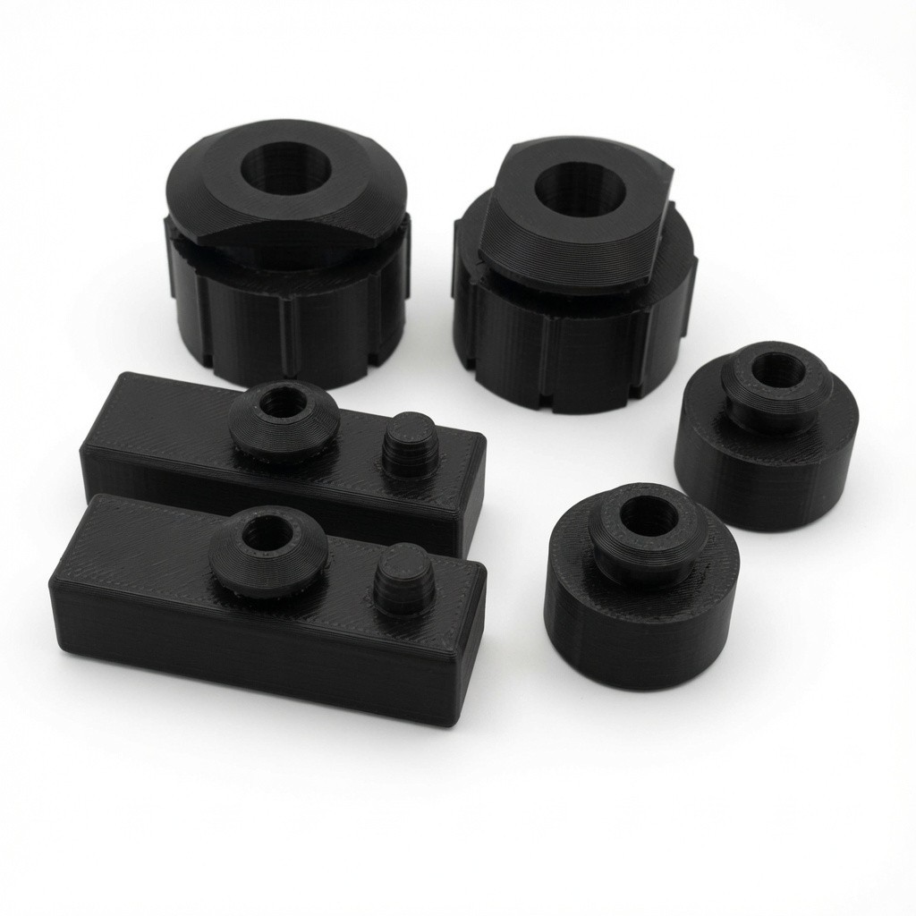 1985-1986 HONDA ATC 250R Fender Seat Frame Grommet Set 6 Piece BLACK