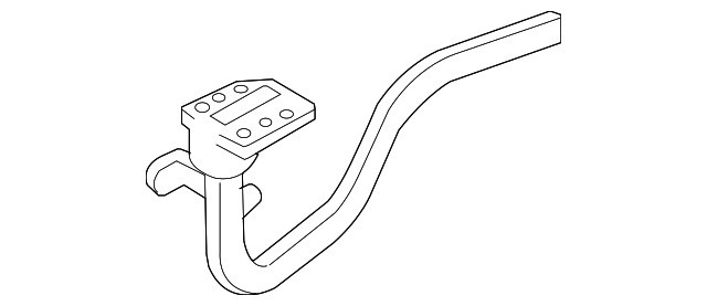Genuine Jaguar 2000-2008 S-Type Hinge XR819327