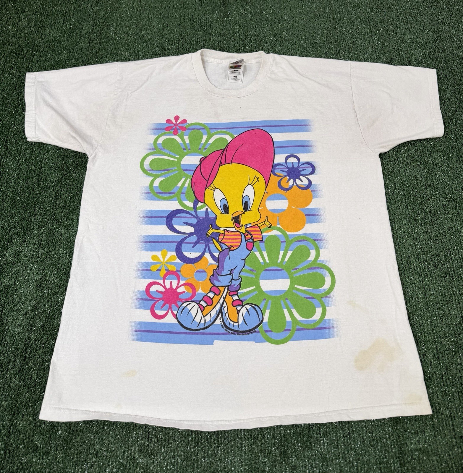 Vintage 1997 Tweety Bird Shirt Official Looney Tunes Warner Bro T Shirt 90s L Vintage 1997 Tweety Bird Shirt Official Looney Tunes Warner Bro T Shirt 90s L