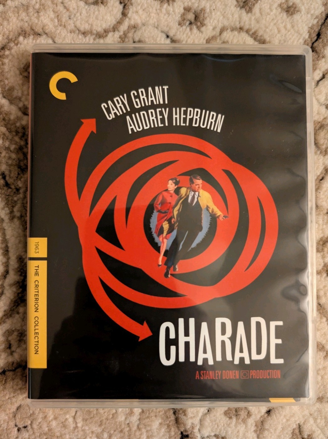 Charade  1963  Criterion Collection Blu-ray  Audrey Hepburn  Cary Grant  Mystery