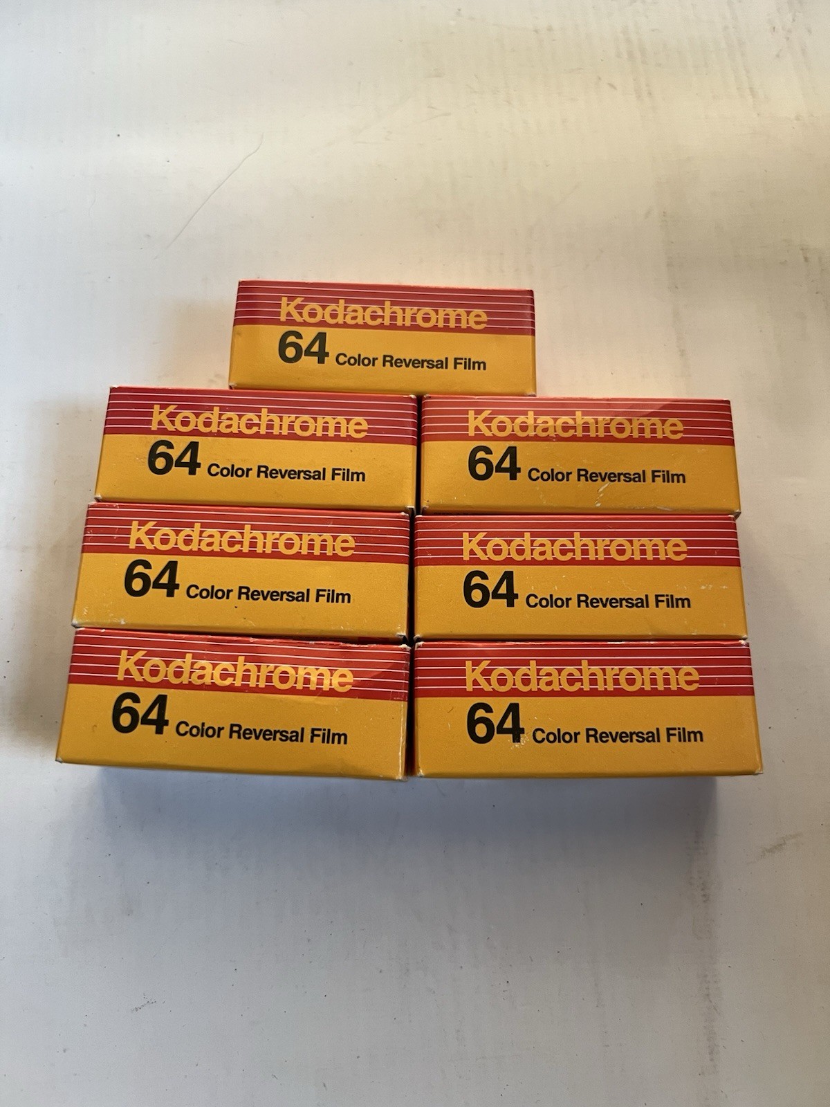 Kodachrome 64 Film color slide FILM 120 PKR 120 EPX DATE 1989/1990 (7 Packs) Kodachrome 64 Film color slide FILM 120 PKR 120 EPX DATE 1989/1990 (7 Packs)