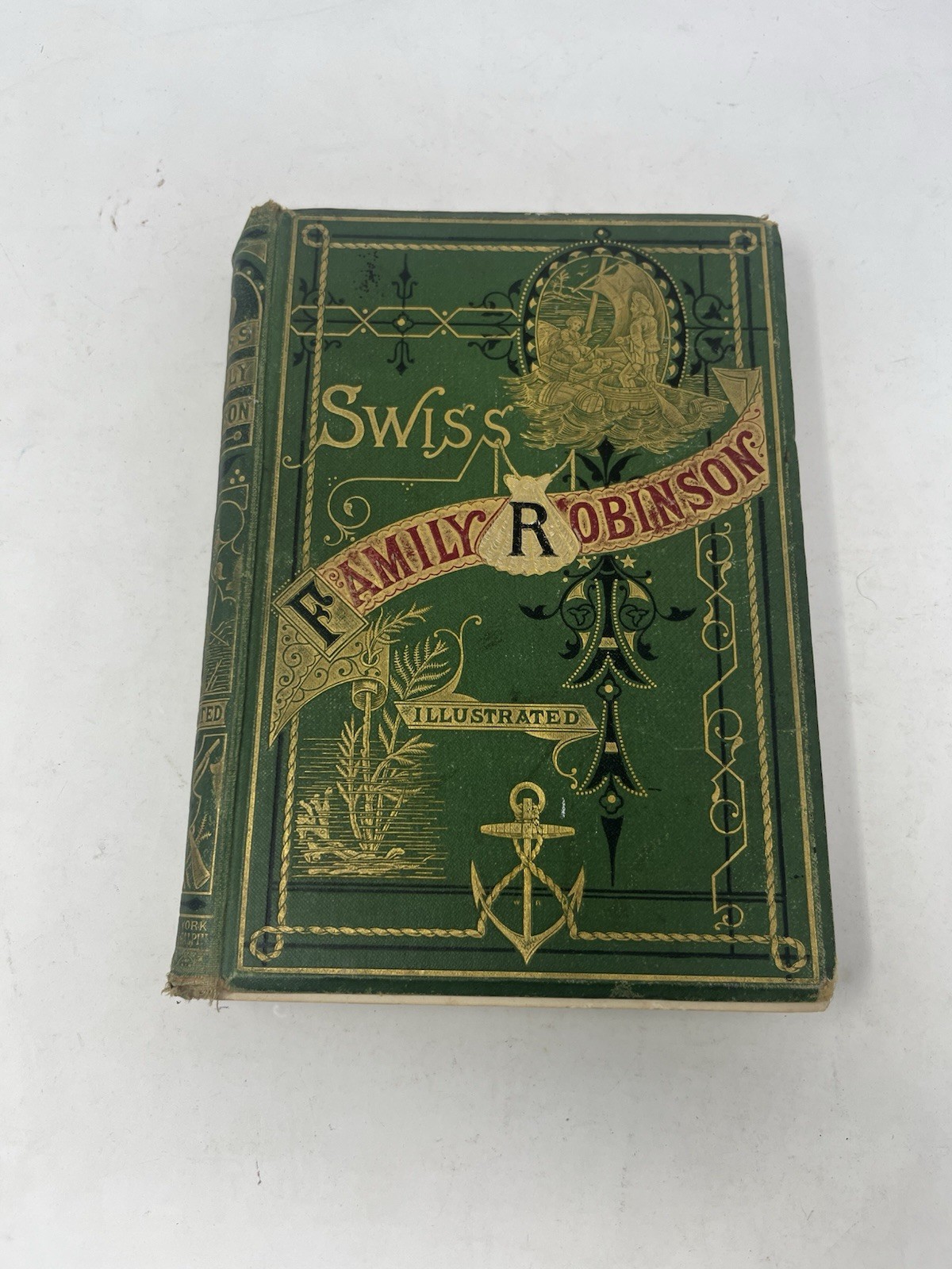 THE SWISS FAMILY ROBINSON by John Stahl; John Lovell (translator)  c. 1885