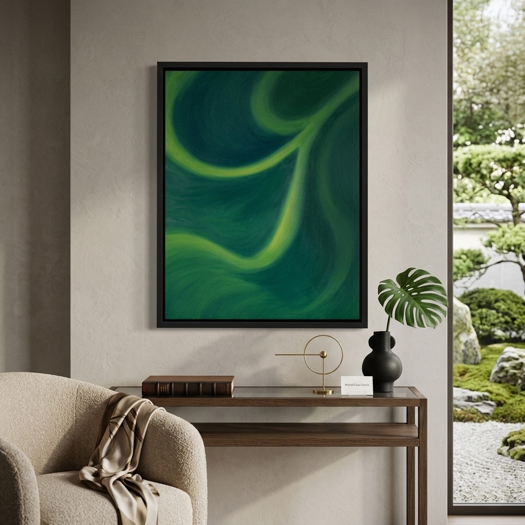 Original Abstract Oil Painting \