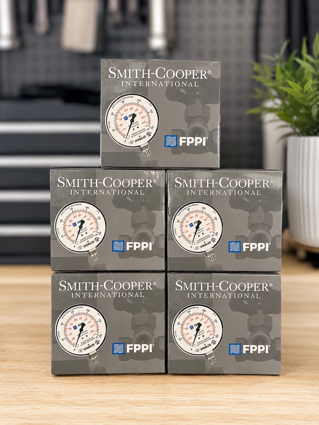 Smith Cooper International 11-553-00 Air Water Pressure Gauge 1/2 (Lot Of 5Qty) Smith Cooper International 11-553-00 Air Water Pressure Gauge 1/2 (Lot Of 5Qty)