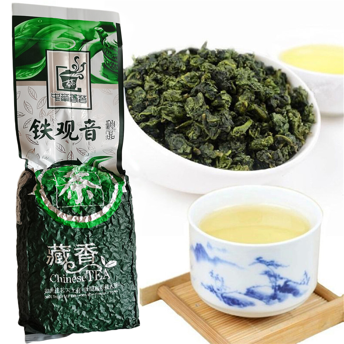 250g Tikuanyin Green Tea Anxi Tie Guan Yin Oolong Organic Health Tieguanyin Tea