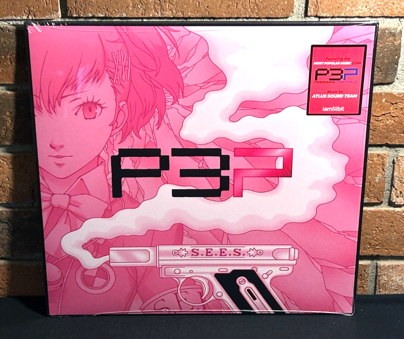 PERSONA 3 PORTABLE - Soundtrack, Limited PINK COLORED VINYL LP New & Sealed PERSONA 3 PORTABLE - Soundtrack, Limited PINK COLORED VINYL LP New & Sealed