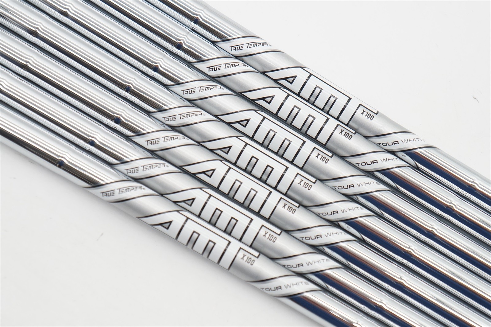 New True Temper Amt Tour White X100 X-Stiff 4-Pw Iron Set Shafts .355 3-6-B