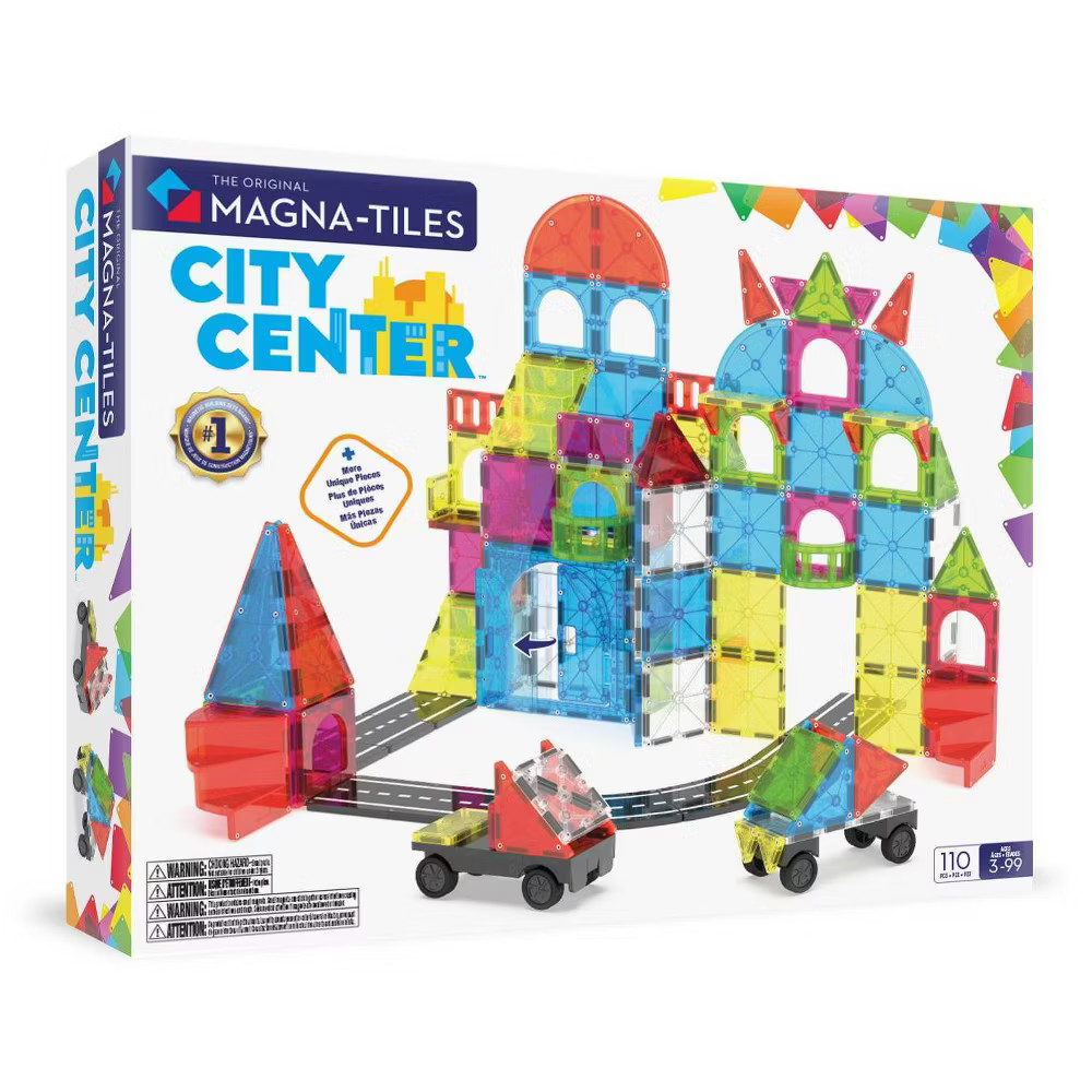 MAGNA-TILES City Center Magnetic Building Set