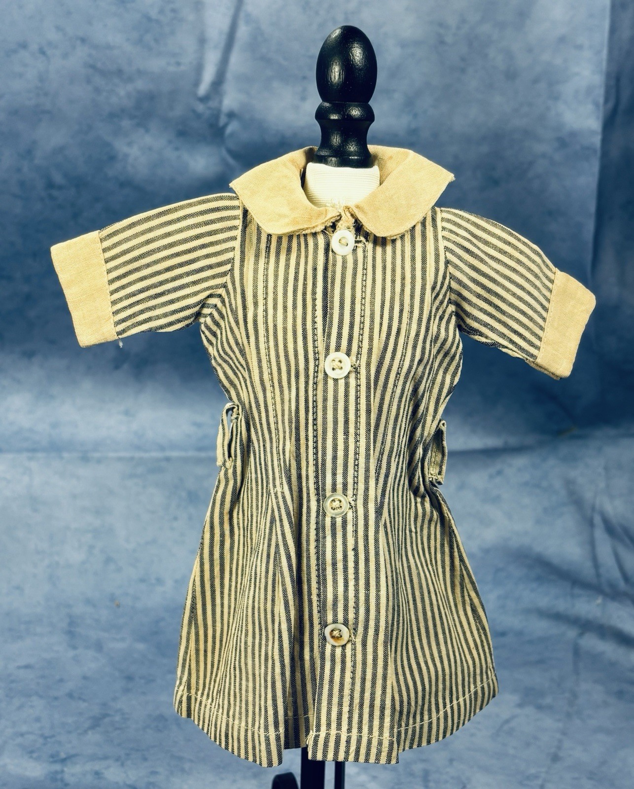 Gorgeous Antique Doll Dress for Large Bisque Lady Doll Gorgeous Antique Doll Dress for Large Bisque Lady Doll