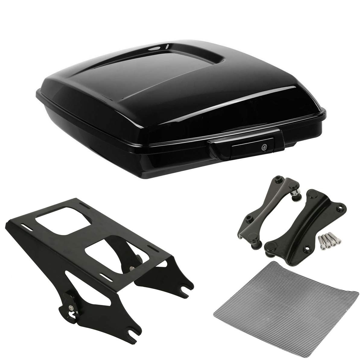Trunk & 2 Up Mounting Rack Docking Kit 2014-2025 Road King Street Electra Glide