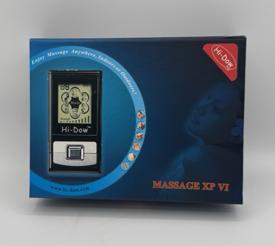 Hi-Dow Massage XP VI Electronic Massager Rechargeable Lithium Battery New