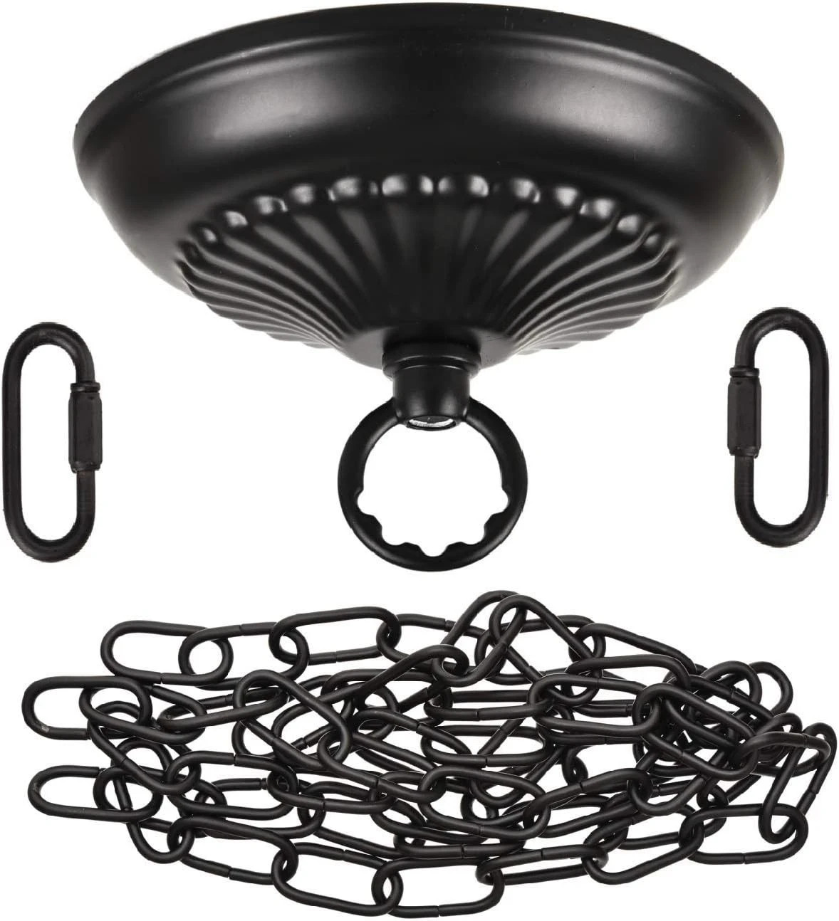 Sangle Soppfy Vingage Canopy Kit and Pendant Light Fixture Chain for Black 