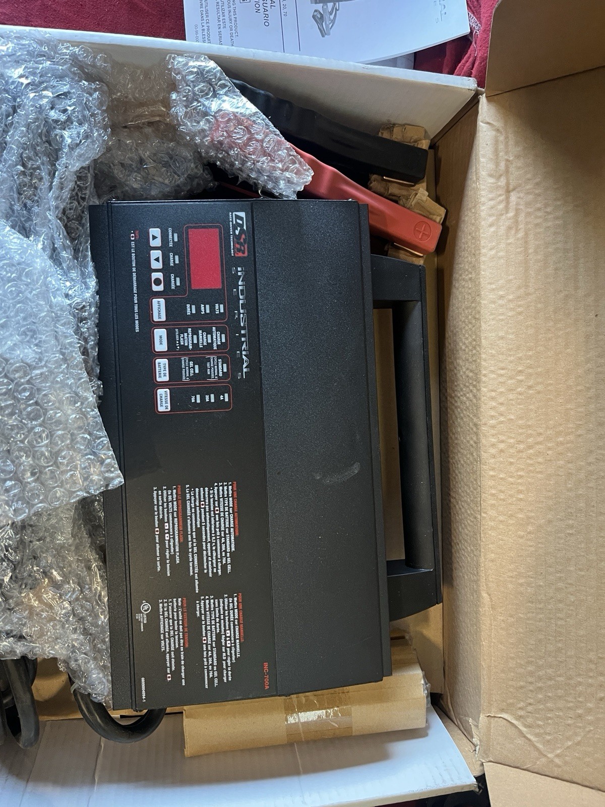 Schumacher Industrial INC-700A 70A Flash Reprogramming Power & Smart Charger Schumacher Industrial INC-700A 70A Flash Reprogramming Power & Smart Charger